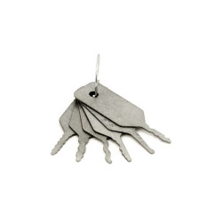Llaves maestras mini jigglers aptas para buzones y taquillas