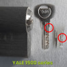 Topolino para bombines Yale Series 1000 - 1500  Herramienta cerrajería
