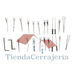 Repuestos pistola ganzúa eléctrica