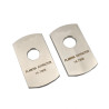 Set de planchas para extractor de bombines. Acero de alta calidad.