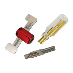 Llave impresion ISEO R7 con laminas de aluminio