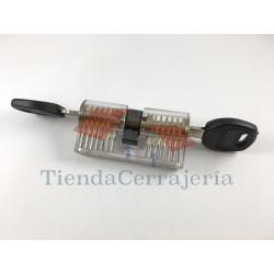 Bombín transparente para entrenamiento