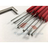 Set de ganzúas para seguridad/multipunto