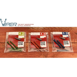 Pack 10 tornillos VIPER 4.2mm
